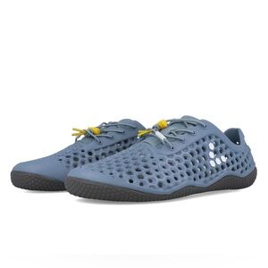 Vivobarefoot Women's Ultra - Petrol Blue Vap Grey Bloom Size Sz 38 US 7.5